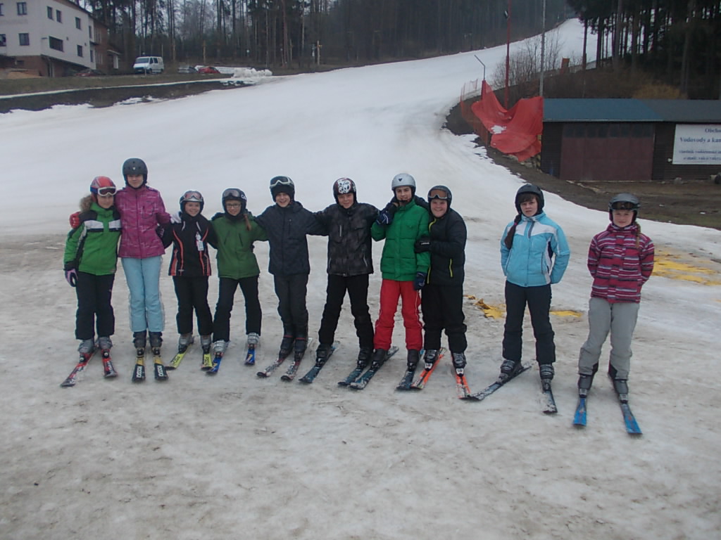 Lyžařský a snowboardový výcvik VII. B