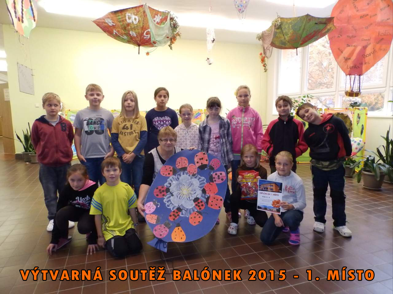Výtvarná soutěž Balónek 2015