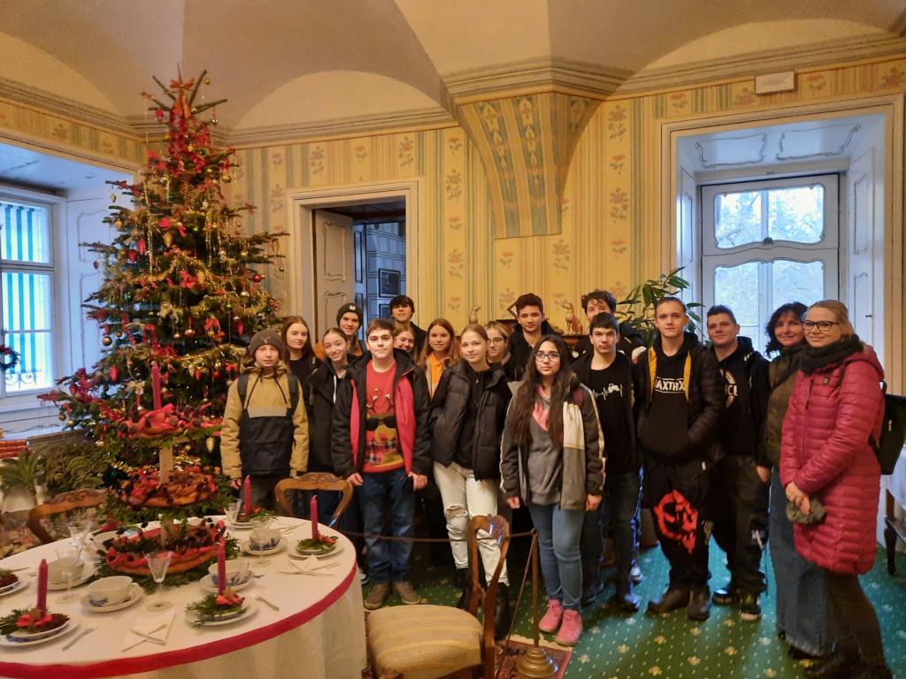 Vánoční prohlídka zámku ve Slatiňanech (IX.A)