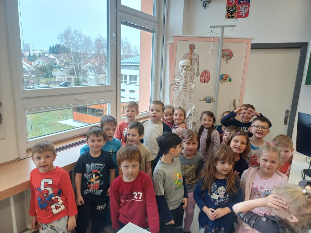Předškoláčci poznávali lidské tělo - PT1, PT2