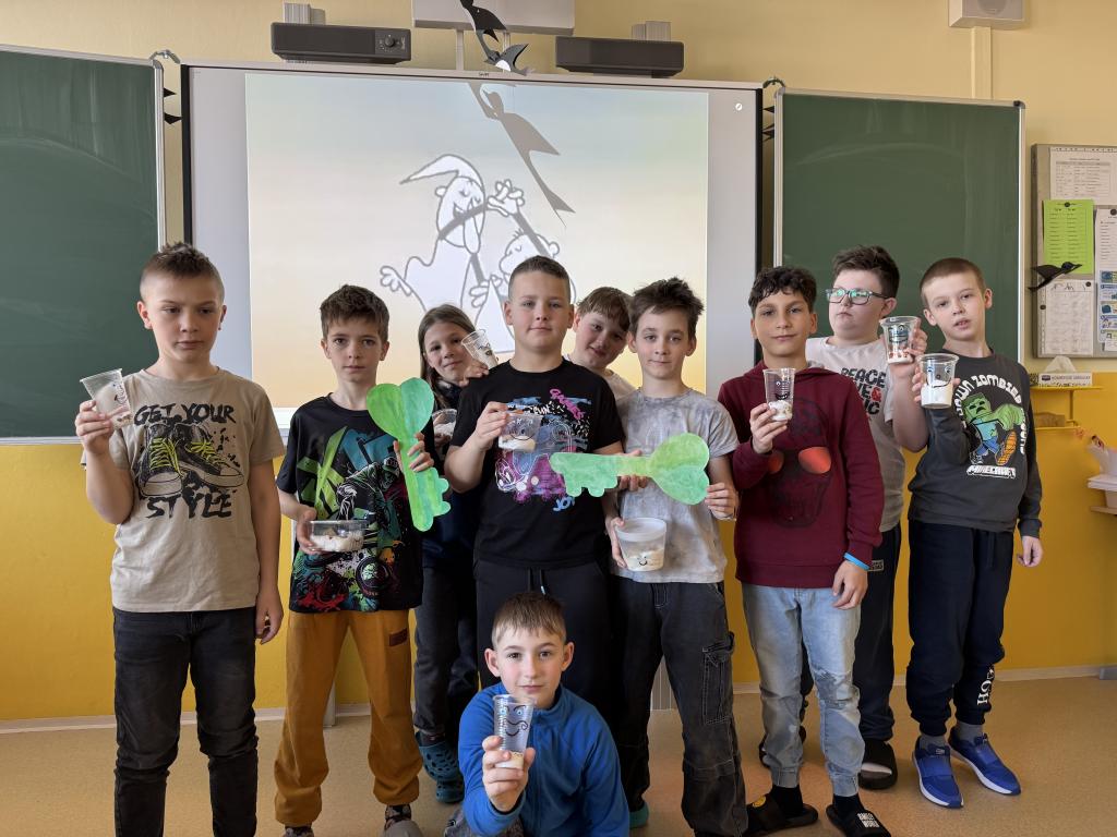 Minizahrádka ve 4. A