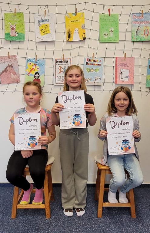 Recitační soutěž u Žirafek (II.A)