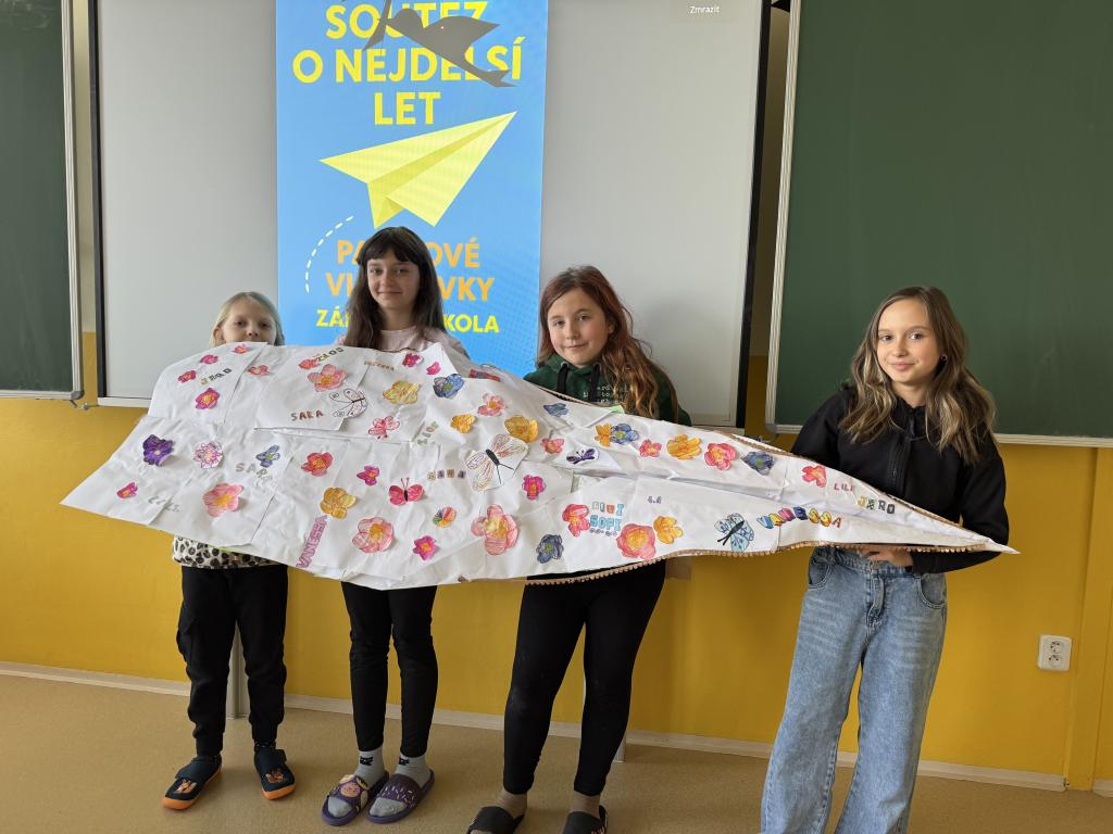 Poslední jarní výzva ve 4. A otevřela venkovní učebnu Archimedes