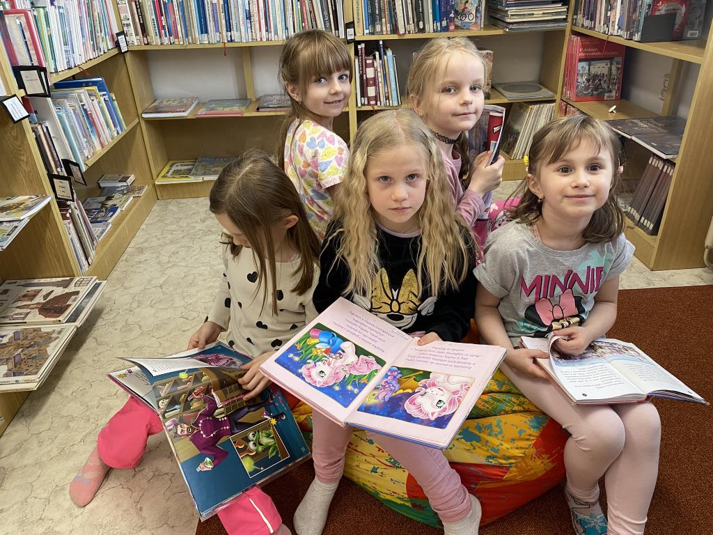 Návštěva městské knihovny - PT1, PT2