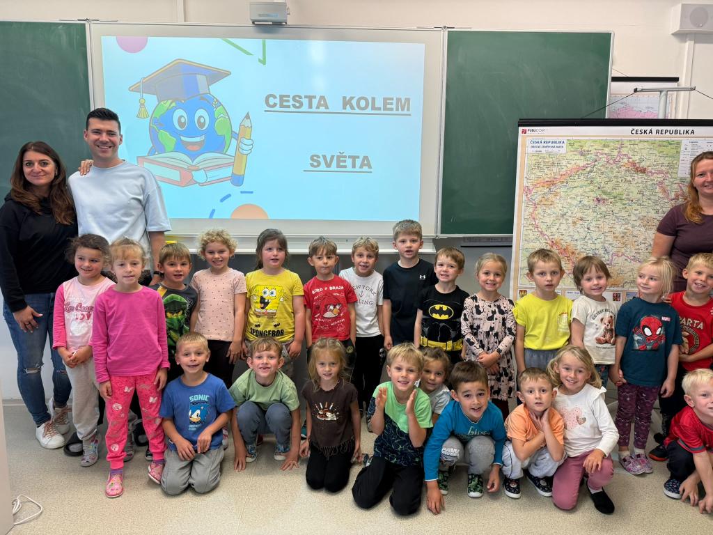 Velká cesta kolem světa malých objevitelů z MŠ Budovatelů