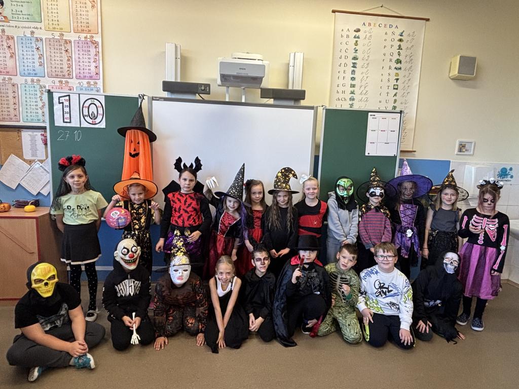Halloween u Chobotniček (II. B)