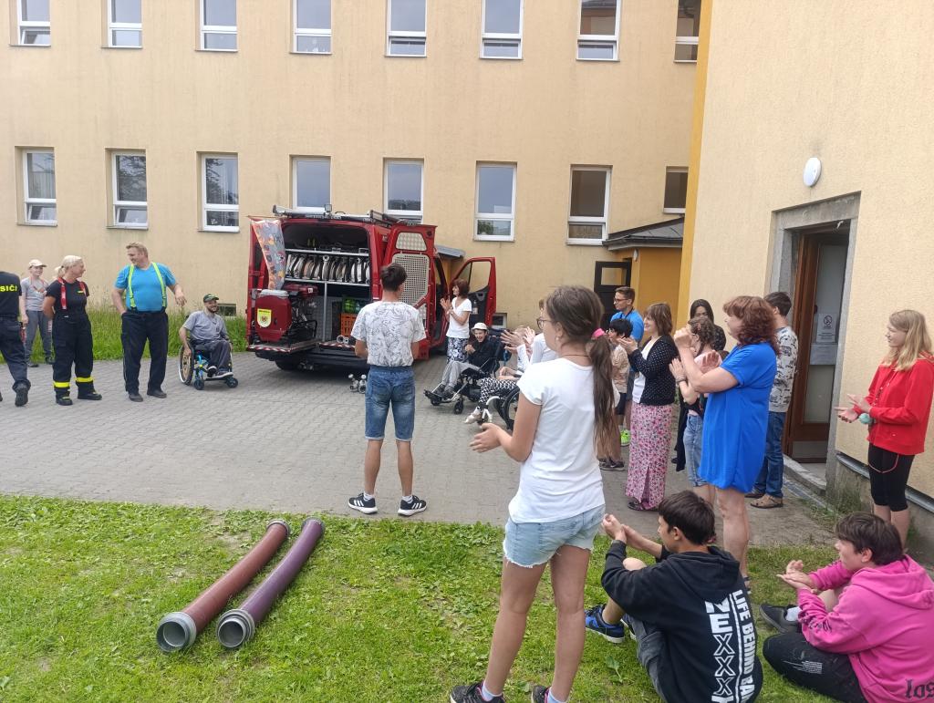 Ukázka hasičské techniky SDH Miřetice